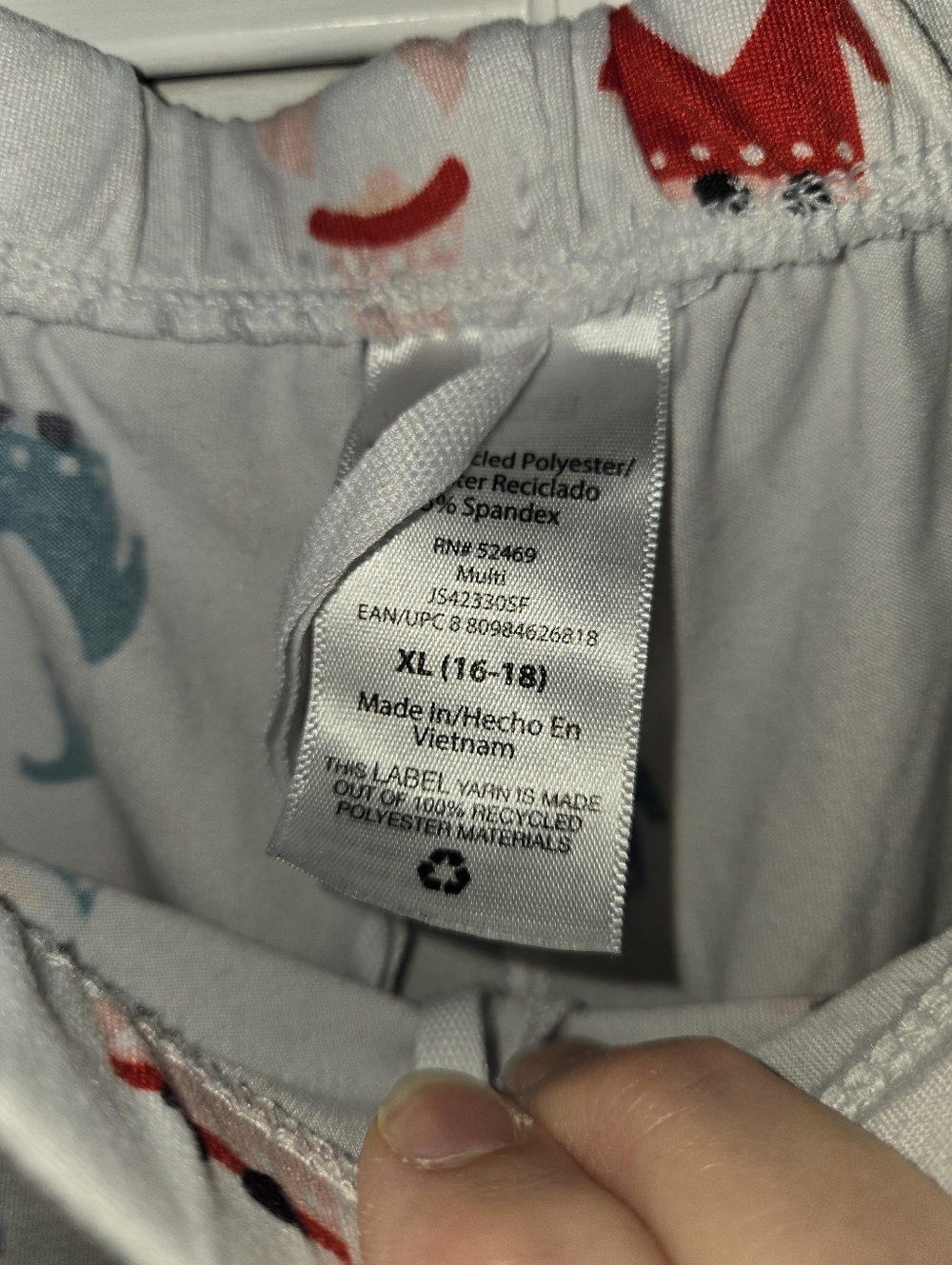 Joyspun Women's XL Holiday Gnome Pajama Set - Multi-Color Print - Picture 5 of 12